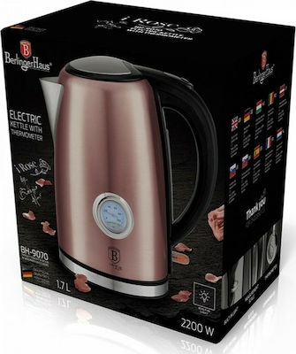 Berlinger Haus Kettle 1.7lt 2200W Pink