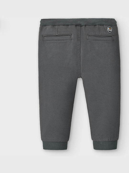 Mayoral Boys Fabric Trouser Gray