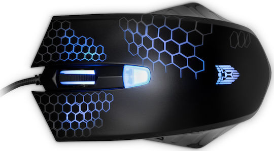 Liocat MX 757 C RGB Gaming Ποντίκι 4000 DPI Μαύρο
