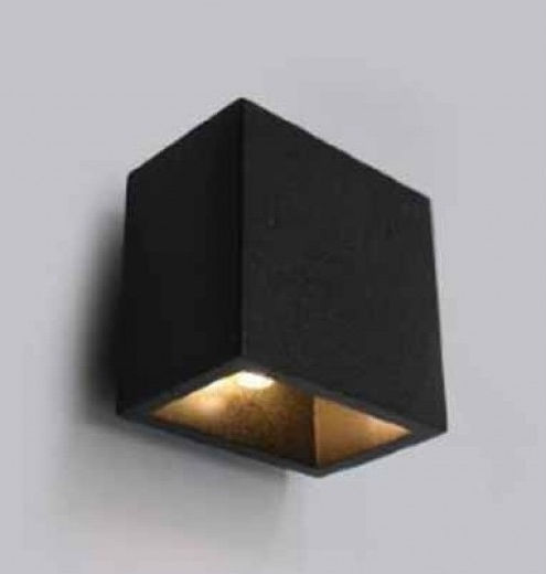 V-TAC Modern Leuchte Wand mit Fassung G9 Gray 12x12x10cm