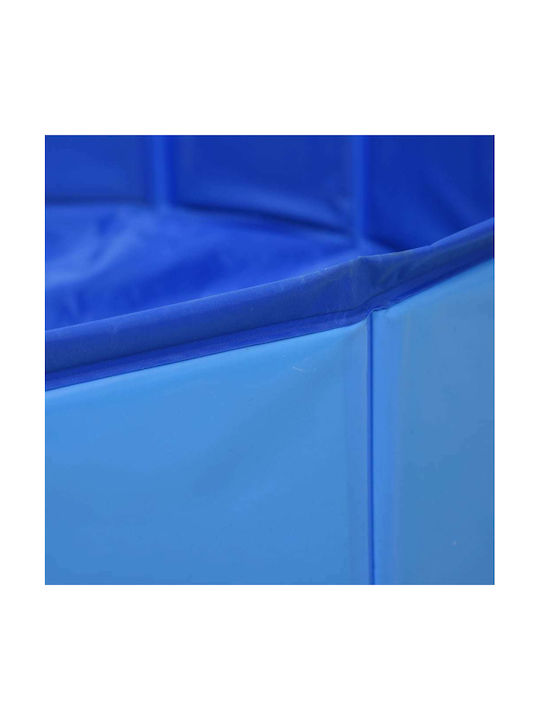 vidaXL Hundepool 80εκ. Blau 1Stück