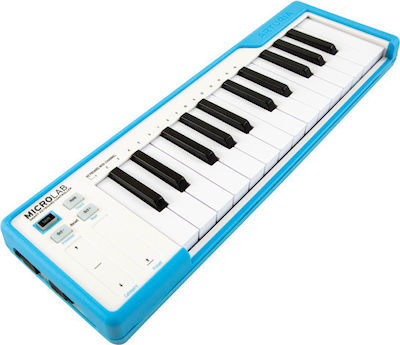 Arturia Midi Keyboard Microlab με 25 Πλήκτρα σε Μπλε Χρώμα