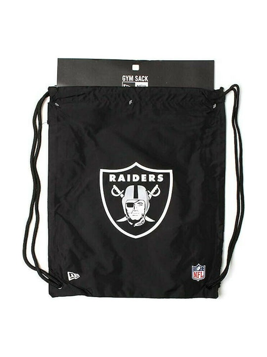 New Era NFL Oakland Raiders Geantă Înapoi Sala de sport Negru