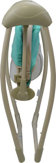 Bebe Stars Elektrisch Baby Relax Schaukel mit Musik Petrol für Kind bis 9kg