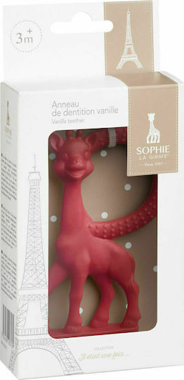 Sophie La Girafe Sophie the Giraffe Teething Ring made of Rubber for 3 m+ Red