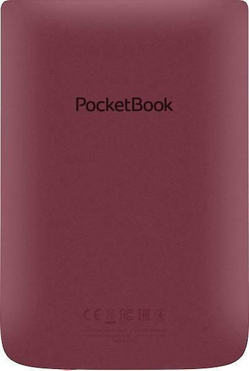 Pocketbook Touch Lux 5 with Touchscreen 6" (8GB) Red