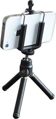 Techly Universelles Tragbares Handy-Stative für Selfie Schwarz