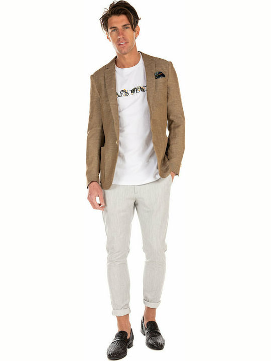 Scotch & Soda Men's Summer Suit Jacket Beige