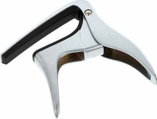 Ibanez Metallic Trigger Capo for Electric Guitar IGC10 Capo Silver