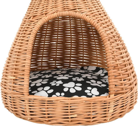 vidaXL Nest Cat Brown 40x40x60cm