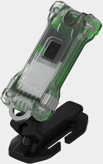 Armytek Rechargeable Keychain Flashlight LED IP67 with Maximum Brightness 200lm Zippy ES Embedded Green Jade Green