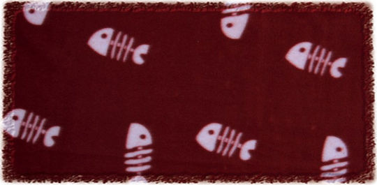 Trixie Beany Blanket Cat Red 100x70x1cm