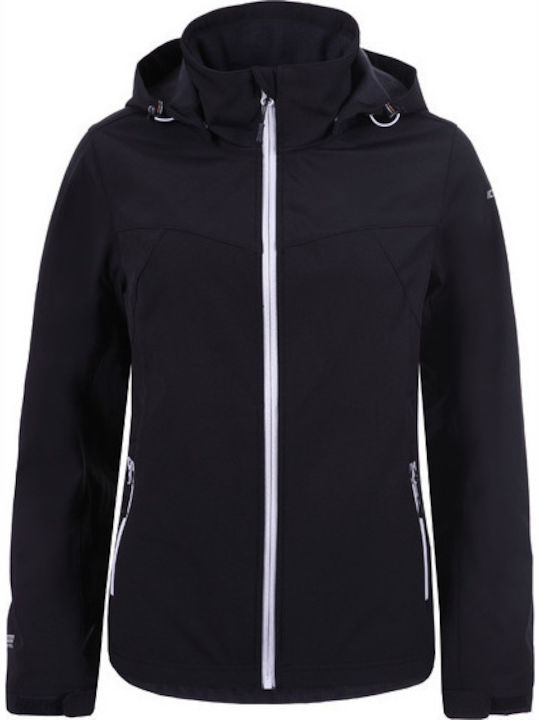 Lucy Softshell Γυναικείο Μπουφάν Μαύρο