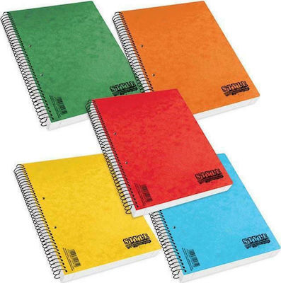 Skag Spiral Notebook Ruled B5 2 Subjects University Style 1pcs (Μiscellaneous colours)