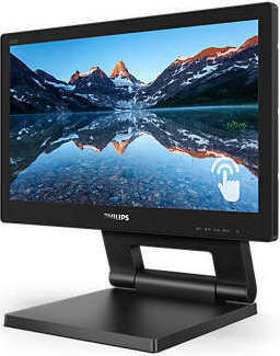 Philips 162B9T TN Touch Monitor 15.6" 1366x768 με Χρόνο Απόκρισης 4ms GTG