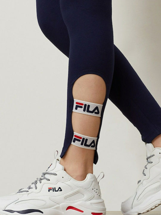 Seraphina Ausbildung Frauen Gekürzt Leggings Hochgeschnitten Marineblau