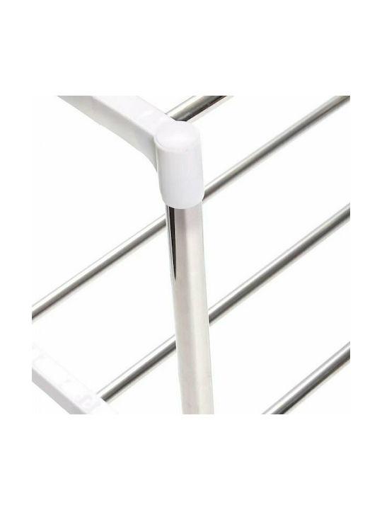 Kitchen Organizer Racks Plastic in Silver Colour 25x60.5x60.5cm