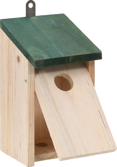 vidaXL Vogelnest Hölzern Grün