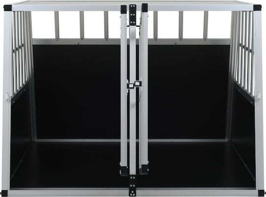 vidaXL Dog Wire Crate with 2 Doors Dog with Double Door 94x88x69cm 94x88x69cm