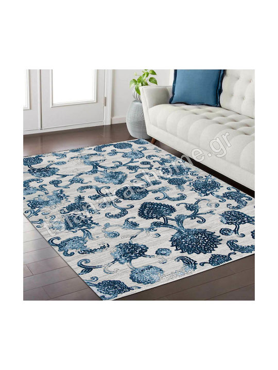 Rug Rectangular Oscar L.Blue