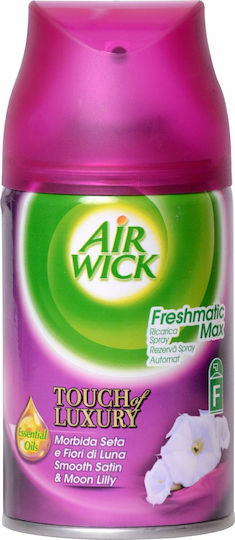 Airwick Refill for Spray Device Freshmatic Refill with Fragrance Smooth Satin & Moon Lilly 250ml