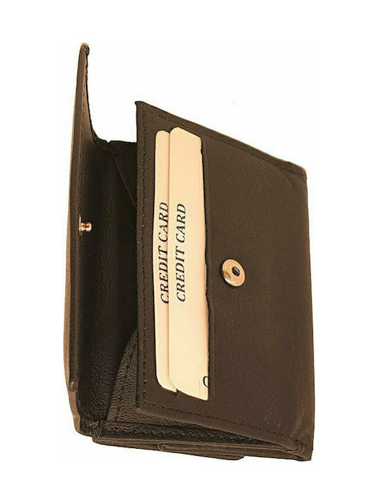 Men's wallet brown small z19 RCM genuine leather