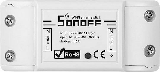 Sonoff Basic R2 Интелигентен Превключвател Wi-Fi 10A