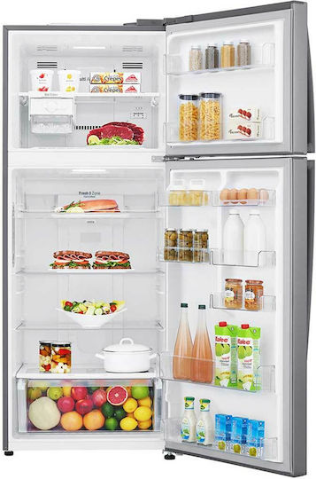 LG Ψυγείο Δίπορτο 438lt Total NoFrost Υ178xΠ70xΒ73εκ. Inox GTB574PZHZD