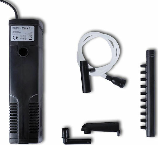 vidaXL Εσωτερικό Φίλτρο Ενυδρείου με Απόδοση 600lt/h