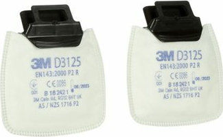 3M D3125 Φίλτρα Μάσκας 2τμχ P2 R