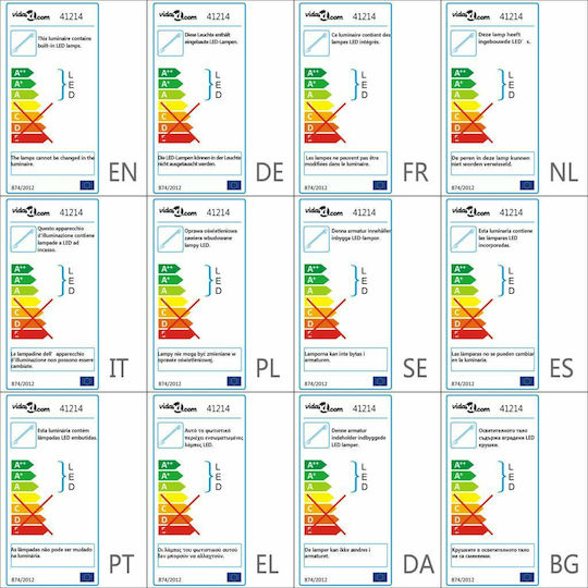 vidaXL Λάμπα Led για Φωτισμό Ενυδρείου με Λευκό Φως 5W