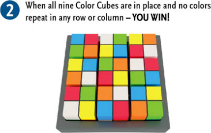 Think Fun Farbenwürfel Sudoku Rätsel für 8+ Jahre 001560