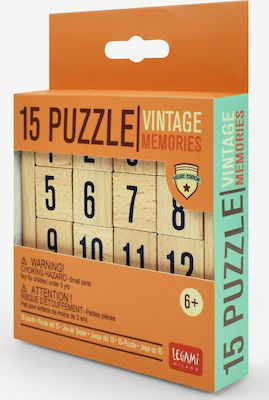 Legami Milano Vintage Memories Wooden Riddle for 6+ Years FIP0001