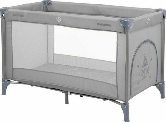 Kikka Boo So Gifted 2020 Playpen with Mattress Gray 124x64cm