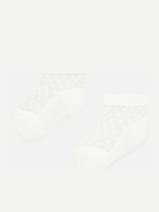 Mayoral Girls Ankle Socks White