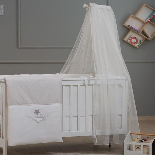 Funna Baby Baby Crib Bedding Set Big Dream 6pcs Gray