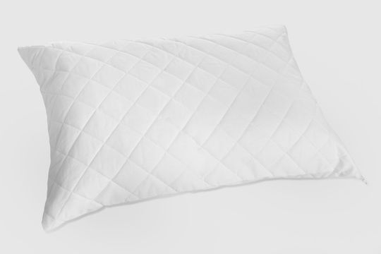 La Luna Protective Cover Single Waterproof with Skirt Smoothy White 90x200+35cm