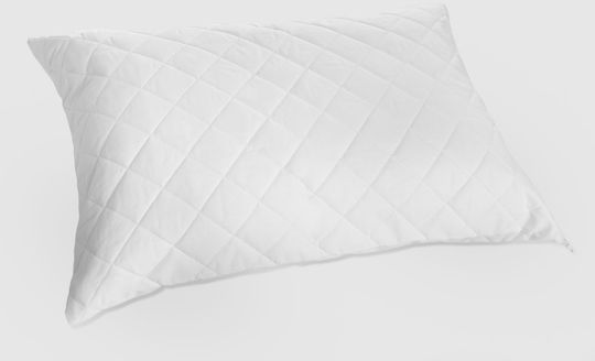 La Luna Protective Cover Queen Waterproof with Skirt Smoothy White 160x200+35cm
