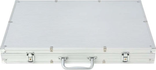 vidaXL Set 1000 Poker Chips 11.5gr in Suitcase with Deck