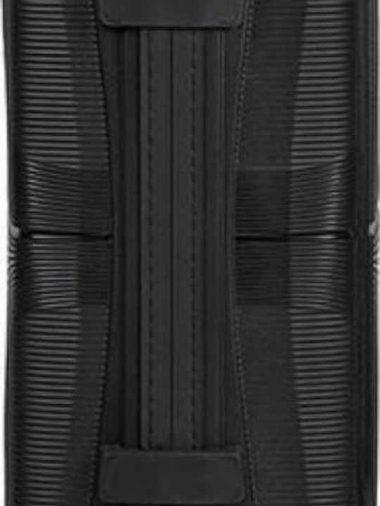American Tourister Airconic Cabin Hard Black Suitcase With 4 Wheels Height 55cm
