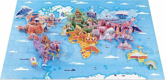 Kids Puzzle World Curiosities for 7+ years+ Years 350pcs Janod