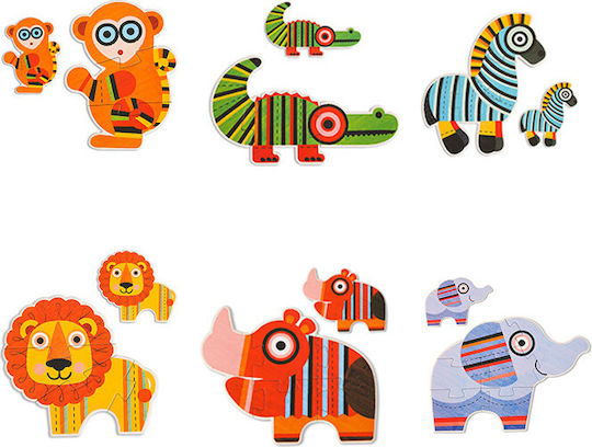 Puzzle pentru Copii Animals pentru 2+ ani+ Ani 20buc MiDeer