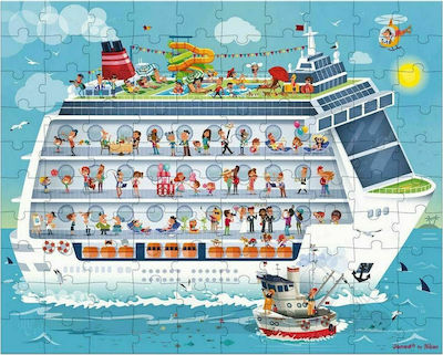 Kinderpuzzle Κρουαζιερόπλοιο 100pcs Janod