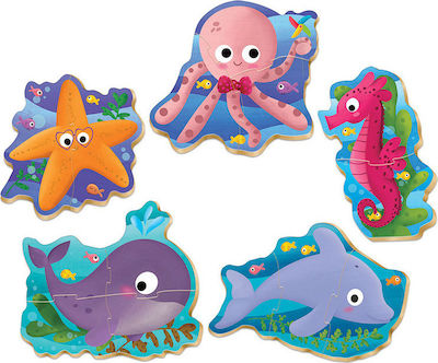 Kids Puzzle Baby Sea Animals for 1+ Years 14pcs Educa