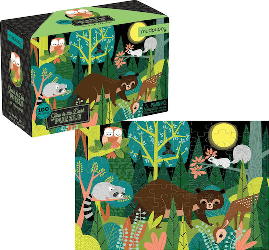 Kids Puzzle In the Woods for 5+ years+ Years 100pcs Mudpuppy