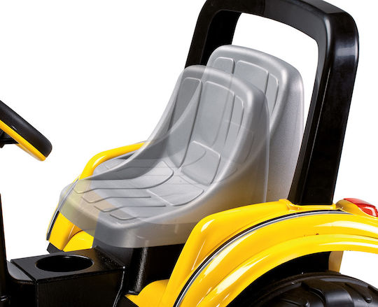Excavator pentru copii Maxi cu pedale cu Pedale Galben