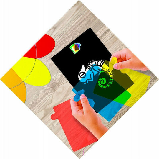 AS Ένας Κόσμος Χρωμάτων Montessori STEM Lernspiel Wissen für 3-6 Jahre