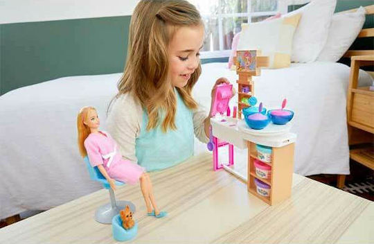 Barbie Wellness - Schönheitsinstitut Puppenset für 4+ Jahre+ Jahre