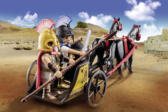 Playmobil History Achilles and Patroclus with Chariot for 4+ years old years old