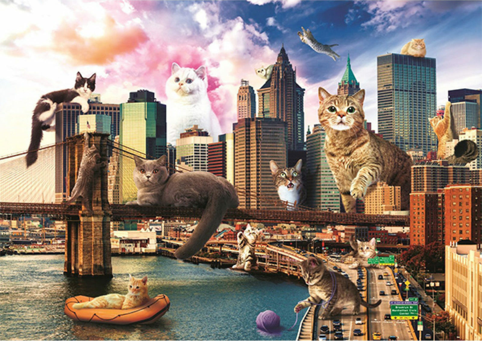 Kittens in New York 1000pcs (10595) Skroutz.gr